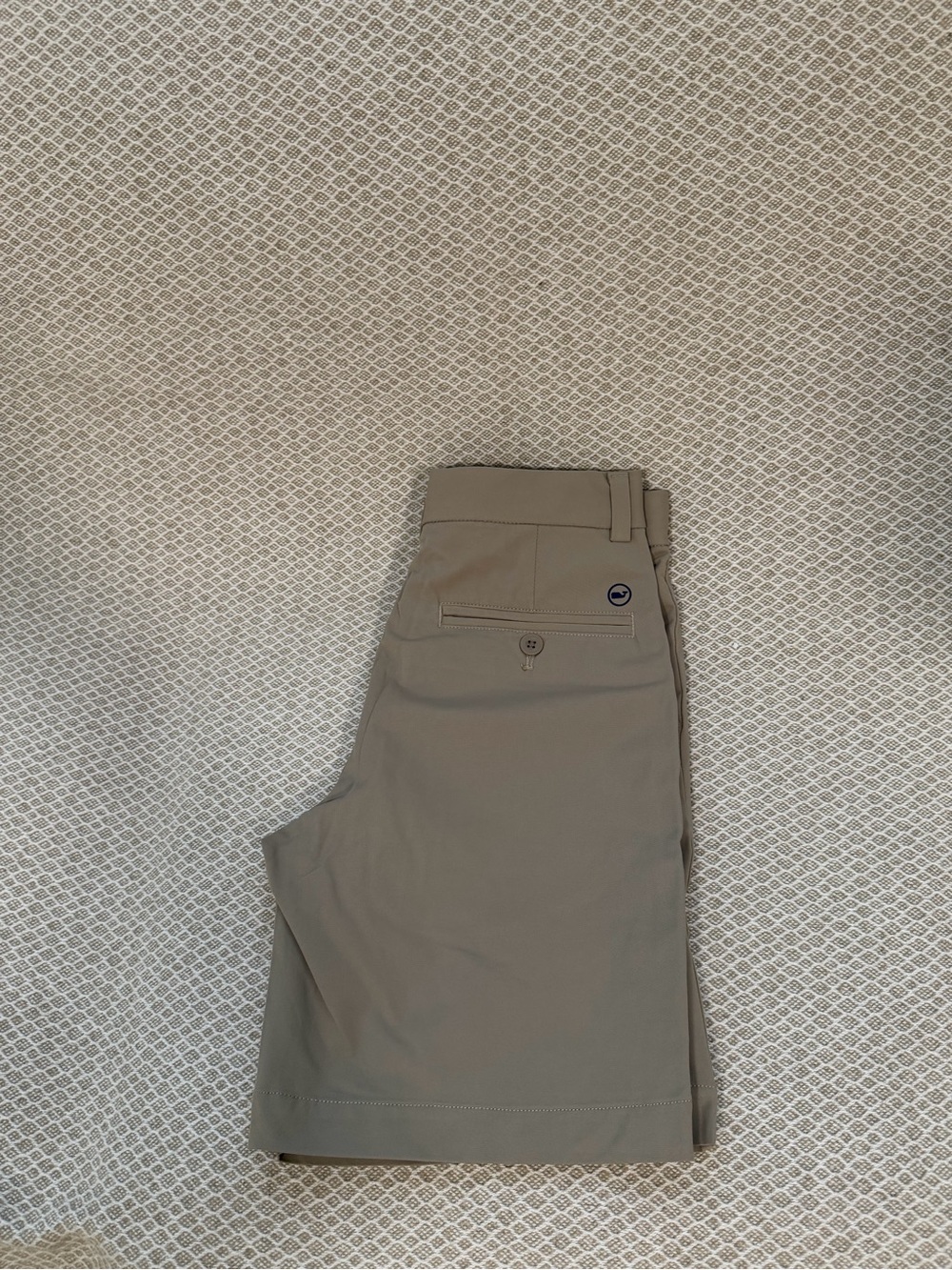 Vineyard Vines Boys Khaki Chino Shorts - Light Tan